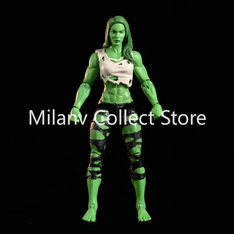 Marvel Legends Hulk Action Figure Toys High Quality Women Hulk Statues Model Doll Collectible Ornaments Christmas Gift