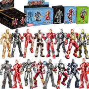 Original Iron Man Blind Box MK14 MK15 MK16 MK17 MK18 MK19 MK20 MK21 MK22 MK23 MK24 Action Figure Assembled DIY Toys Model Gift