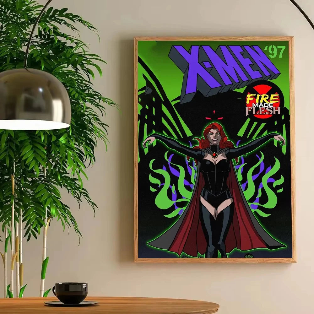 1pc X-X-M-MEN Classic Movies Poster Poster Art Print Bar Living Room Furniture Decor