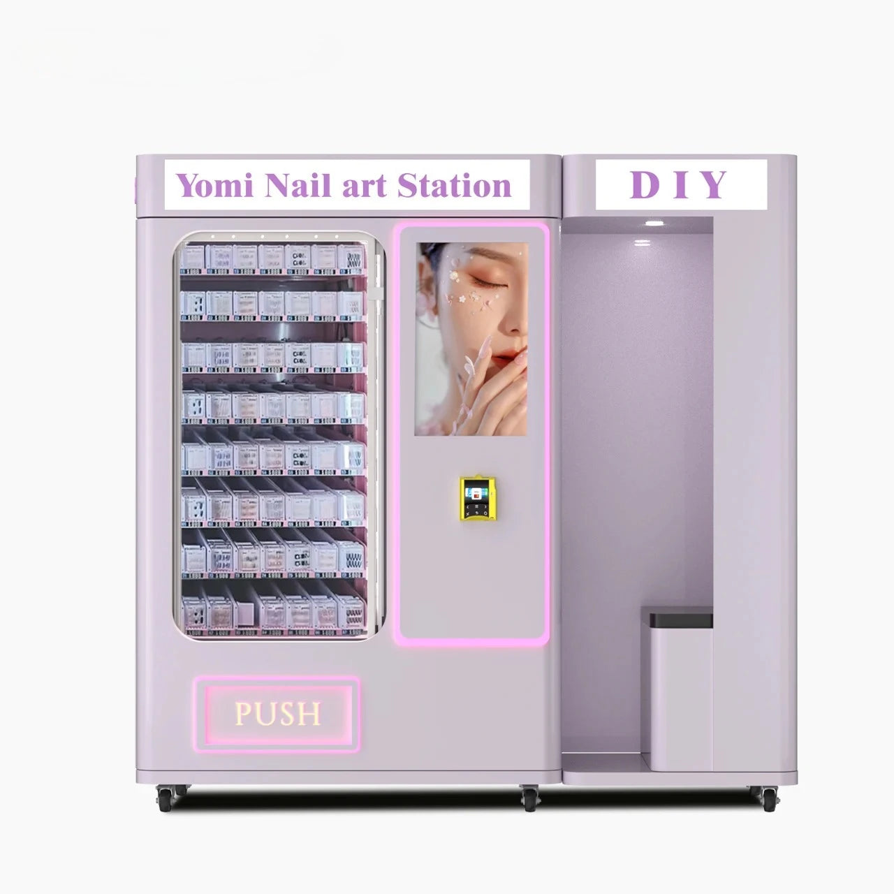 3D Smart Nails Printer Vending Machine Self Service Nail Art Machine With Automatic Nail Printer Machine