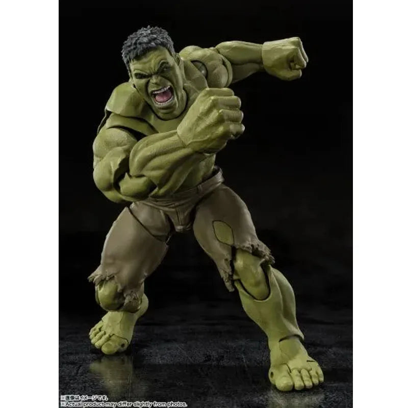 Fast Shipping Bandai Anime MARVEL SHF SPIDER MAN HULK -BRAND NEW DAY- Original Model Toys Action Figure Collectible Ornaments