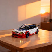 5050pcs MOC BMW M3 E46 GTR ALMS Manual Model Building Blocks Construction Toys Christmas Gift Education DIY Idea Kids Brick