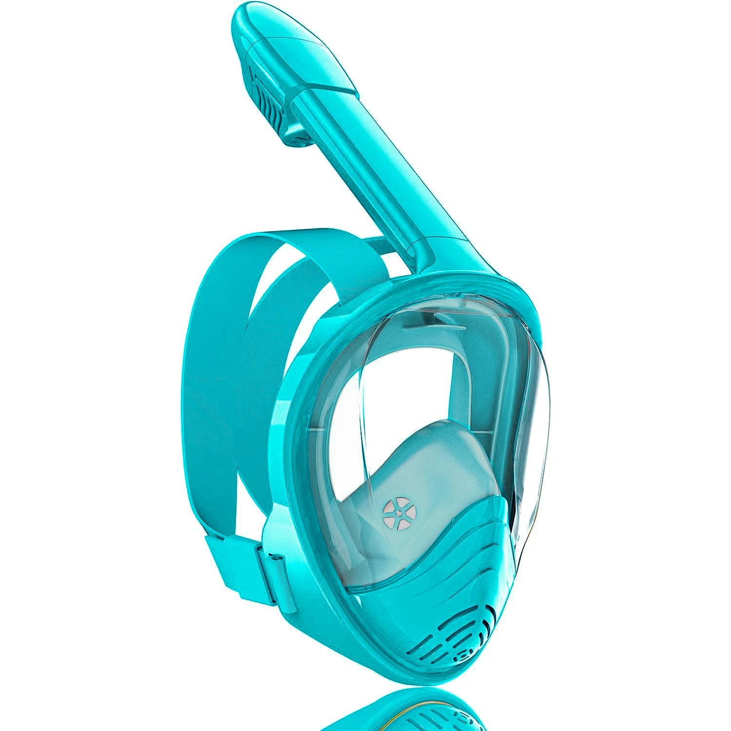 Professional Snorkeling Diving Mask Foldable 180 Degree Underwater Scuba Full Face Snorkel Mask Anti Fog Goggles for Kids Swim