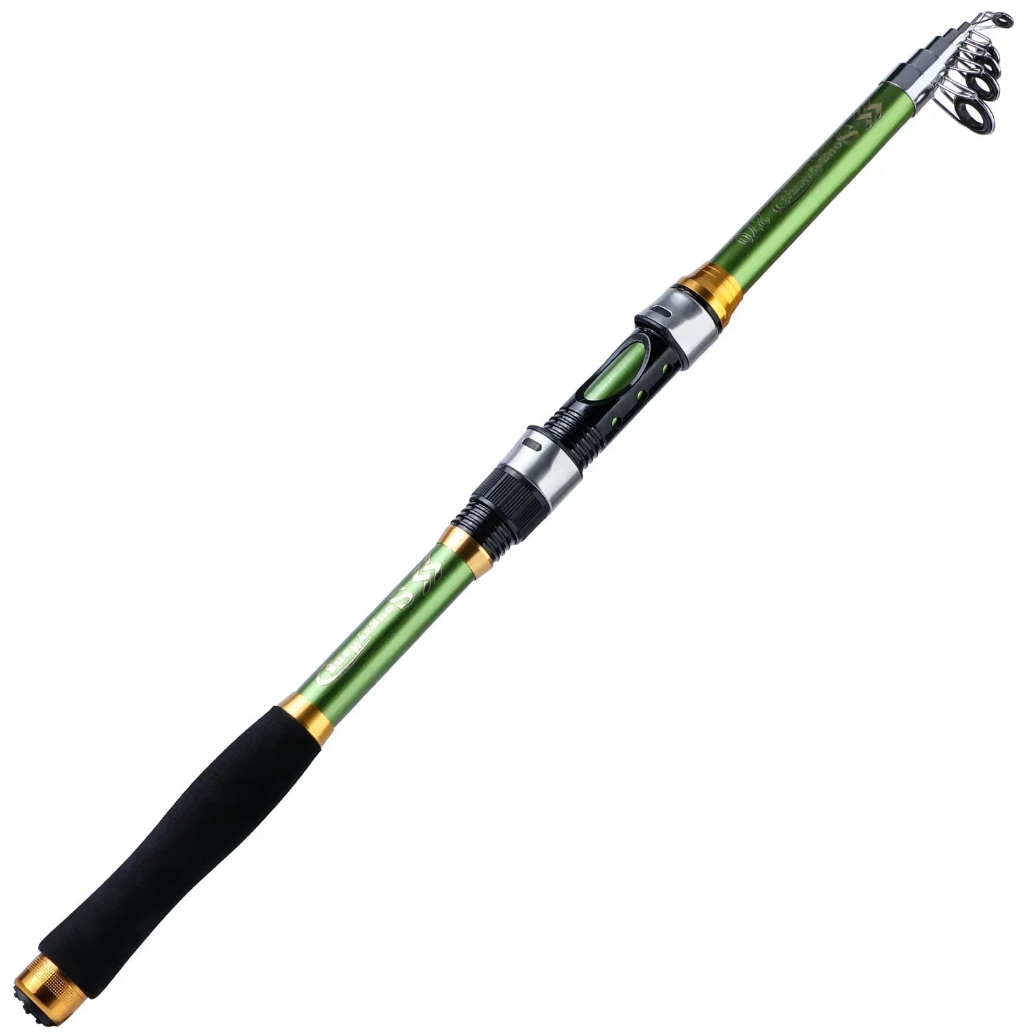 Sougayilang 2.1m-3.6m Spinning Fishing Rod Carbon Trout Carp Telescopic Fishing Pole Lure Fishing Rod Tackle