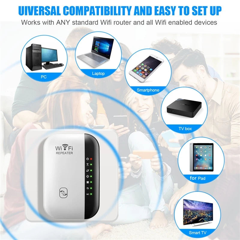 Wireless Wi-Fi Signal Amplifier