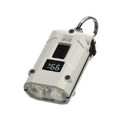 M12 EDC Dual Light Mini LED Keychain Flashlight Camping Travel Emergency Outdoor Hiking Stair Working Survival Hand Lighting