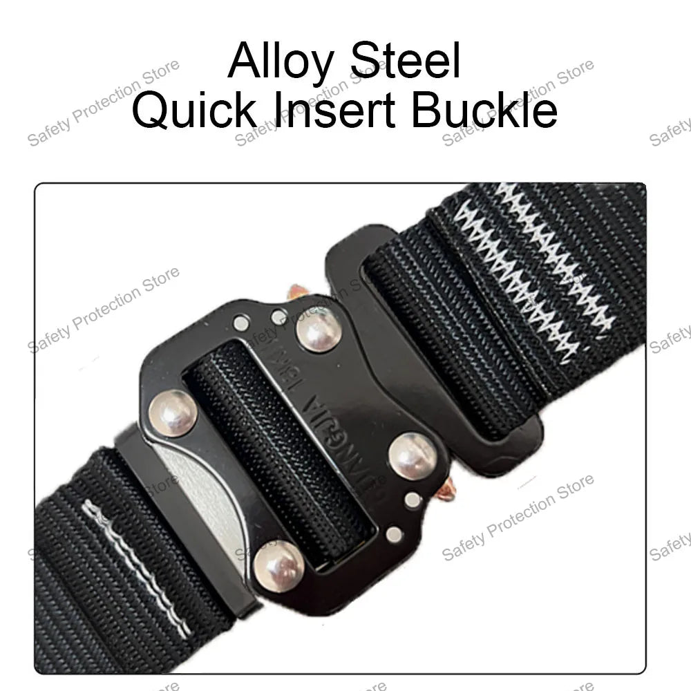 High Altitude Work Safety Harness 5-point Full Body Safety Belt Rope Outdoor Climbing Training Electrician Protective Equipment