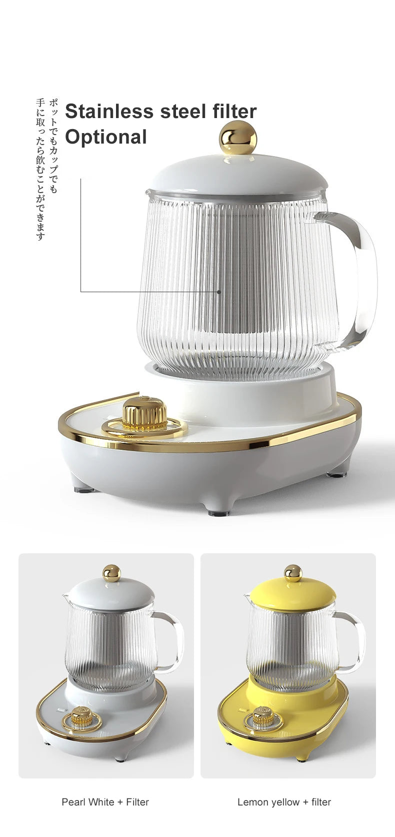 600ml Multifunctional Mini Health Pot Electric Stew Cup Tea Maker Heating Cup Fully  Bird Nest Stew Cup Home Office Gift