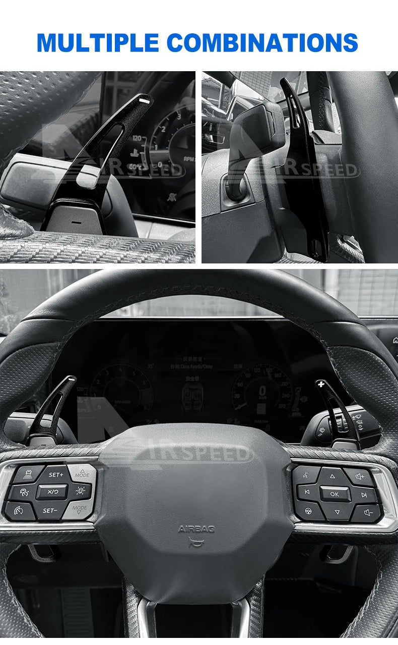 For Ford Mustang GT Dark Horse EcoBoost 2024 2025 2026 Car Steering Wheel Shift Paddle Gear Paddles DSG Extension Aluminum Alloy