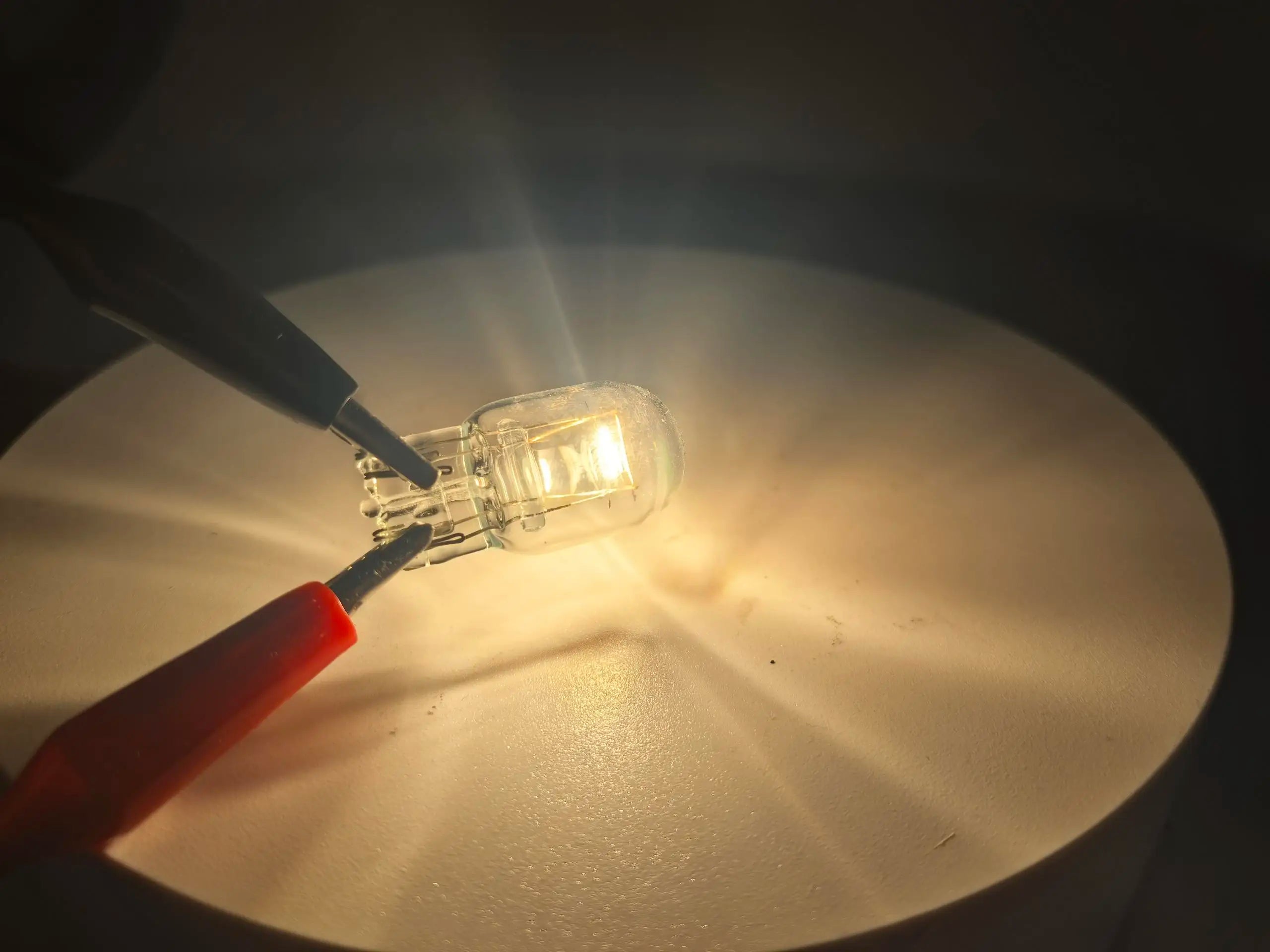 2Pcs T20 7443 W21 5W 7440 Glass Halogen Turn Signal Lamp Brake Stop Lights Bulb Daytime Running Lights Warm White Reversing Bulb