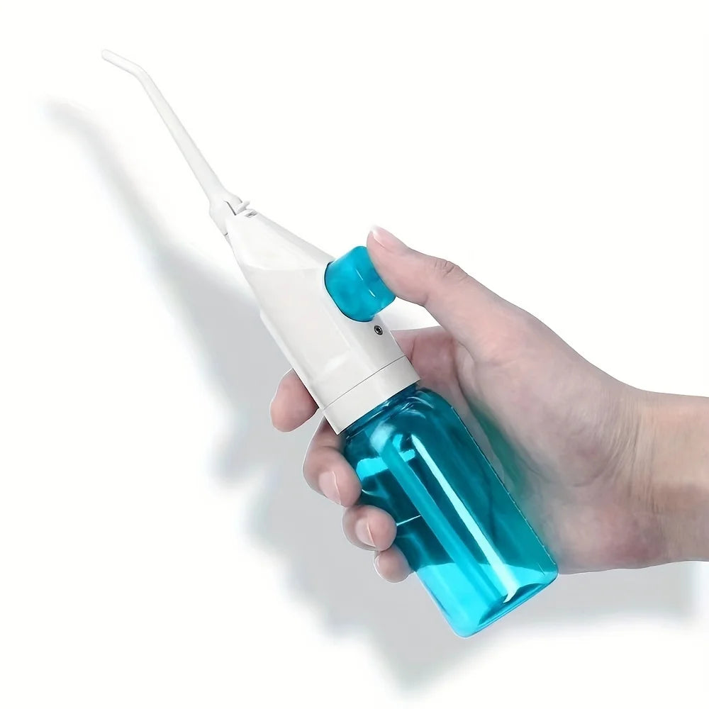 Keep your smile fresh on the go with this portable oral irrigator—high-pressure water flossing for a deep clean anytime, anywhere!