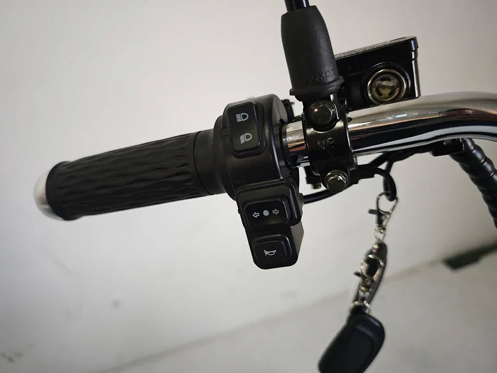 Experience high power and off-road capabilities with these 3000W and 2000W 3-wheel electric scooters. Perfect for adventurous rides and off-road terrain exploration.