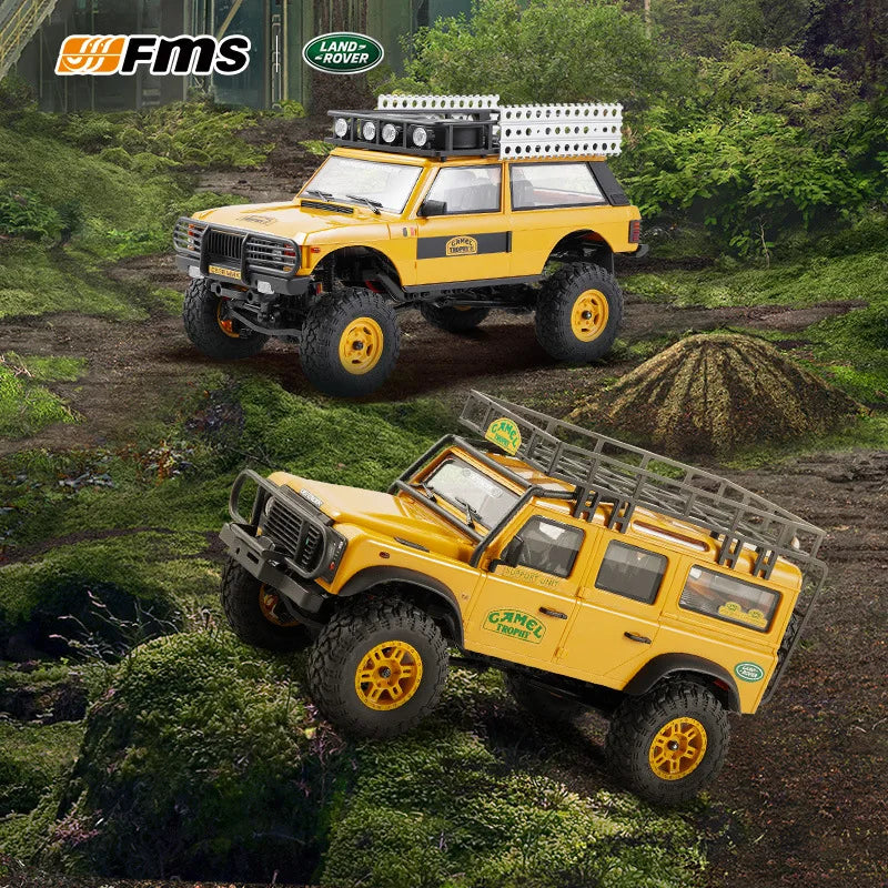 FMSfcx24m Family Climbing Car Professional RC Simulation Electric Remote Control Climbing Off-road Vehicle Model Boy Kid GIft