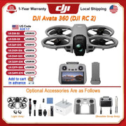 DJI Avata 360 360° Panoramic FPV Drone With Camera & Optional Accessories Drones 4K Professional 8K HDR Video 1-Inch Sensor All-Round Obstacle Avoidance