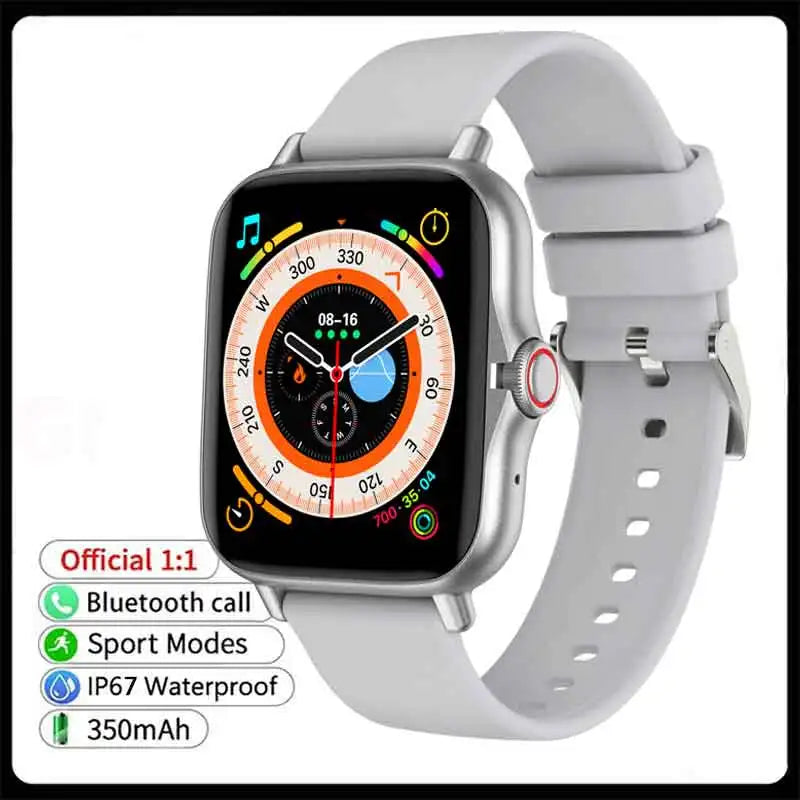 Stay stylish and connected with this versatile smartwatch designed for both men and women!