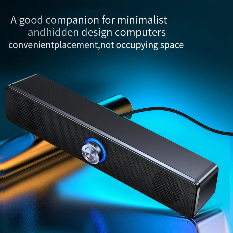 Surround Speaker Home Theater Sound System Computer Soundbar For TV Subwoofer Wired Stereo Strong Bass