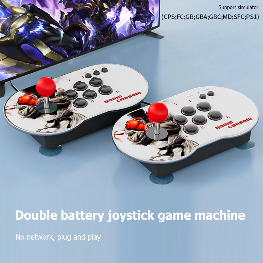Dual Controller Joystick MT6 10000+ Games HD Video Arcade Game Console HDMI-compatible TV Game Player