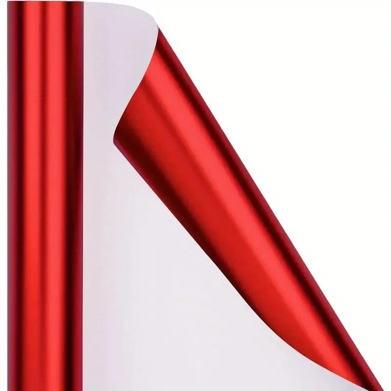 Premium Red Satin Chrome Matte Metallic Vinyl Film Car Wrap Foil with Air Release Self Adhesive Decal