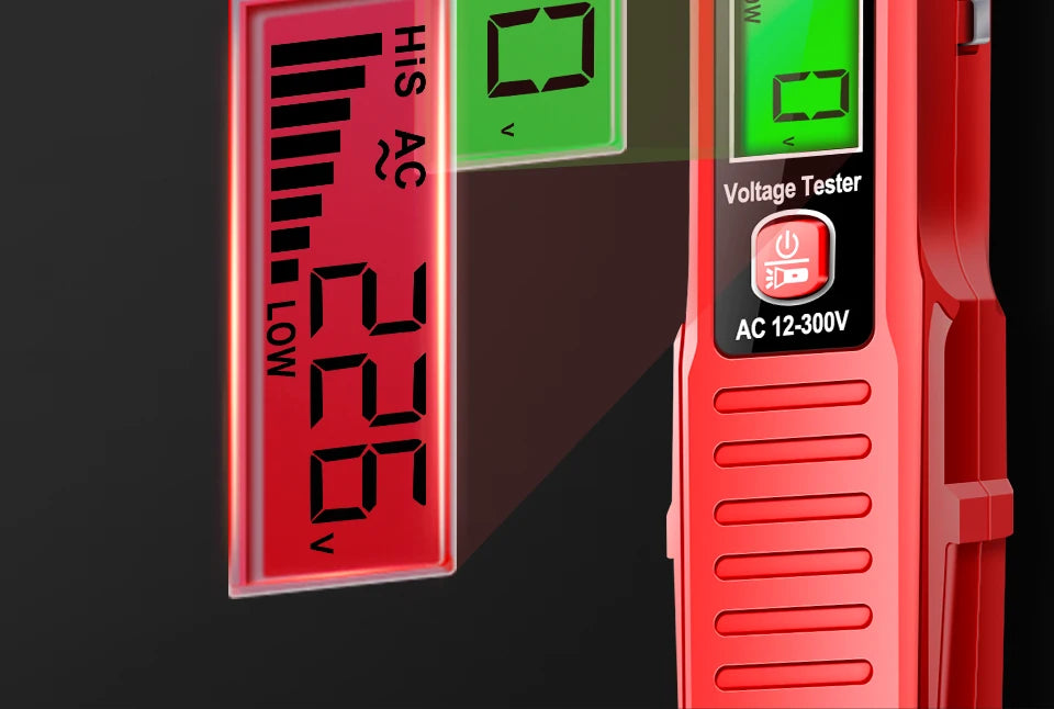 Safely detect live wires with this one-word induction portable smart electric pen tester—featuring NCV sensor and compatible with 50/60Hz for accurate, non-contact voltage testing!