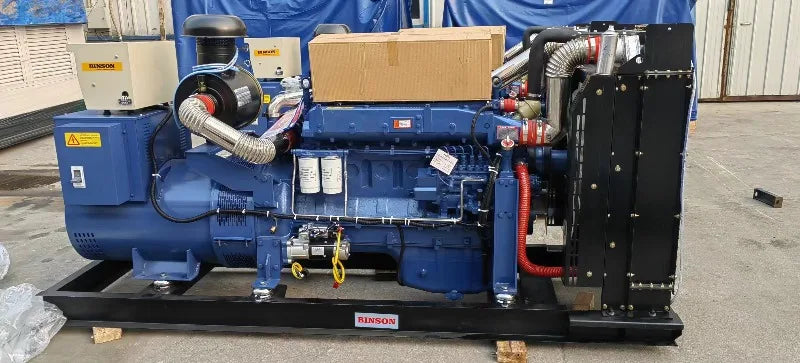 Heavy Duty 200KW Generator Set for Construction Site Water-Cooled System Low Fuel Consumption Continuous Operation Customized