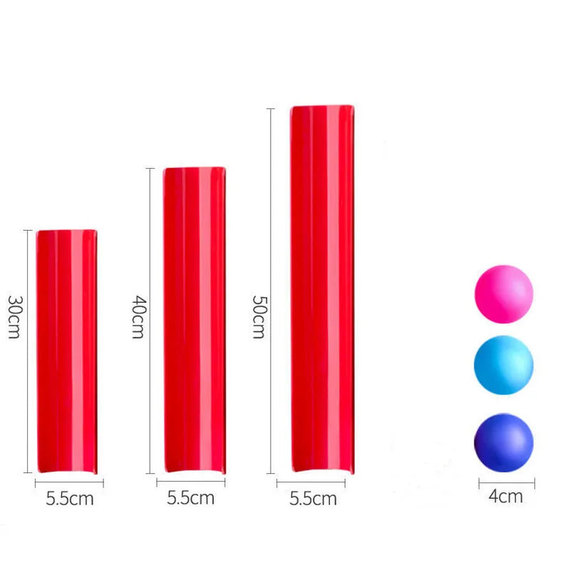 Pipeline Rolling Ball Challenge Adult Team Building Children's Sensory Integration Training Toys Ball Sports Party Outdoor Toys