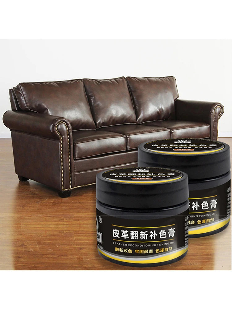Car Leather Paint Care Vinyl Repair Kit Cleaner for Auto Seat Sofa Leather Repair Coats Holes Scratch Cracks Leather Repair Kit