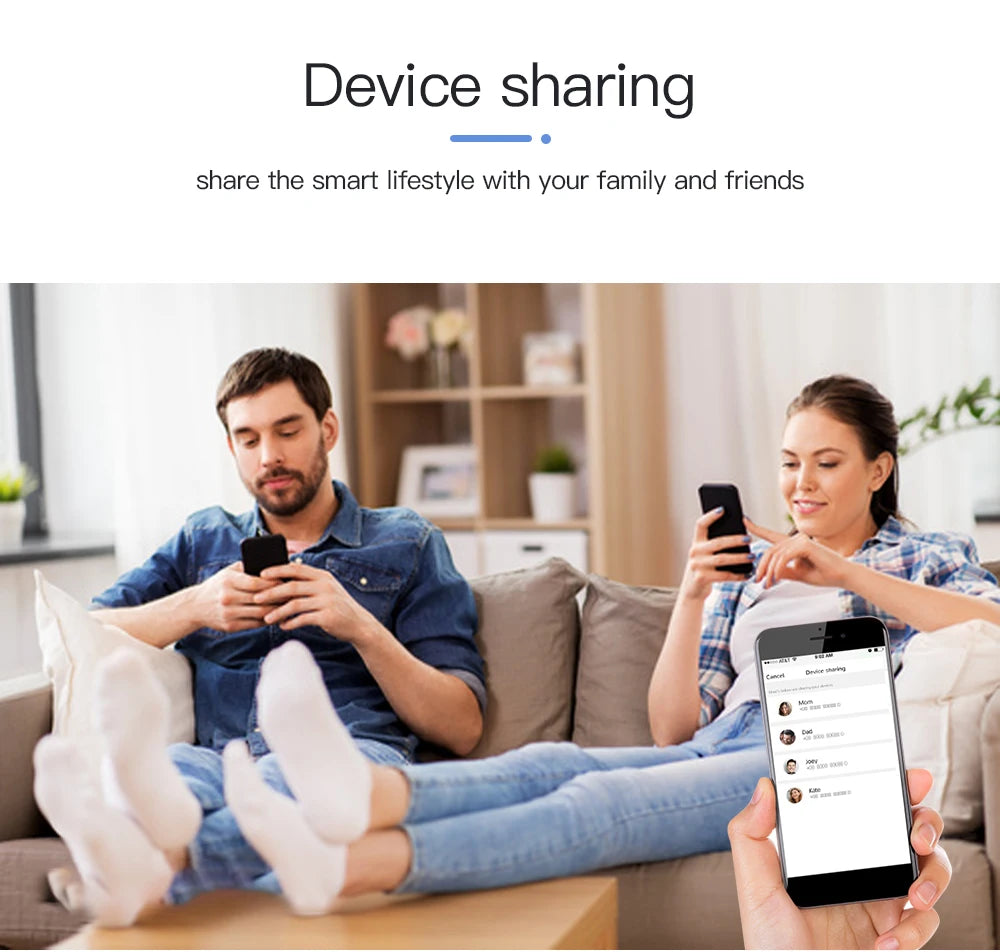 Control your devices hands-free with this WiFi smart plug featuring USA socket compatibility—wireless switch supporting app control, scene linkage, and voice assistants like Alexa and Google Home for smart home convenience!