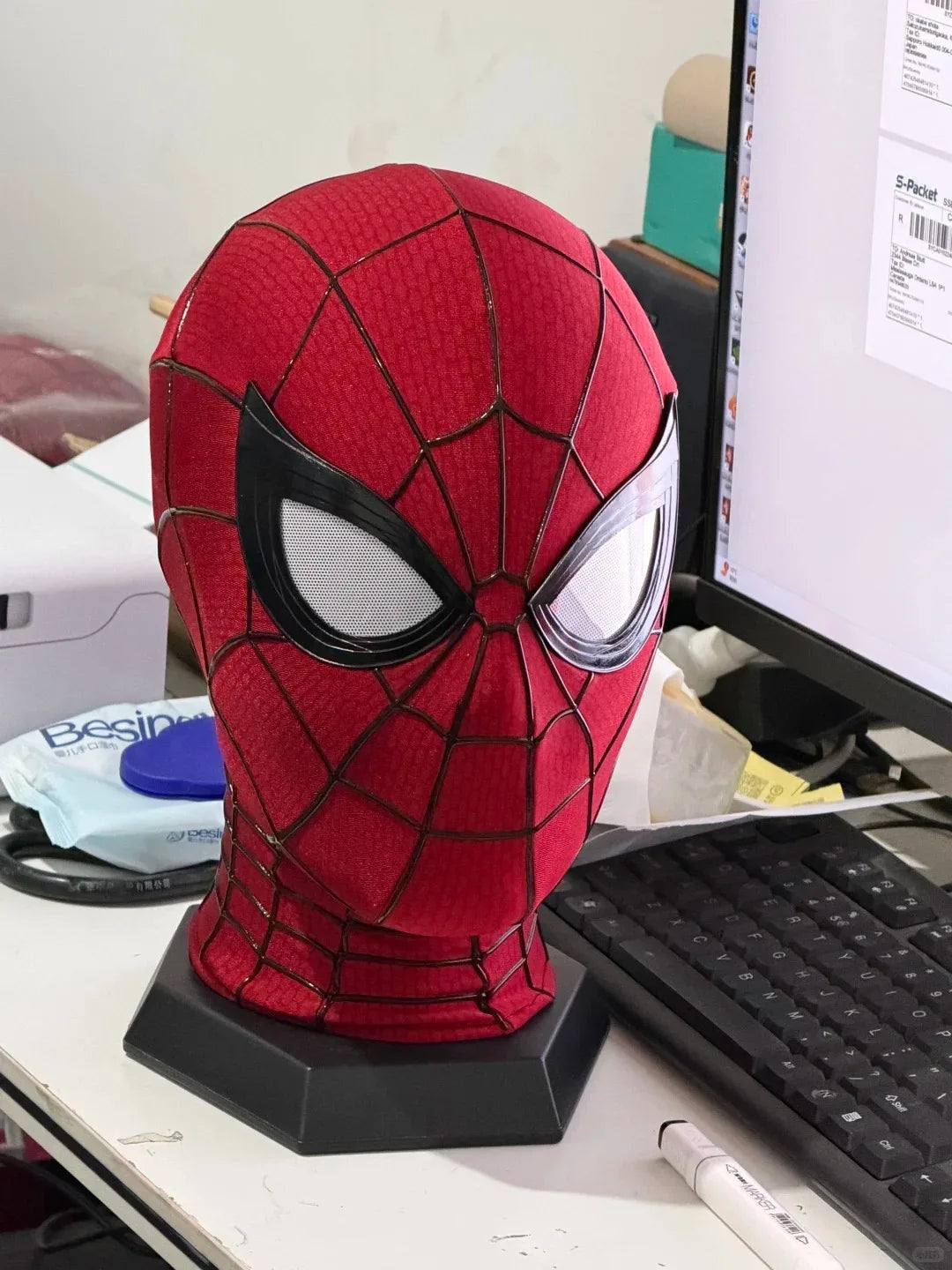 New Handmade Spiderman 2 Movie Accuracy Garfield Version Cosplay Mask Peter Parker Venom Marvel Collectible Toys Gift For Fans