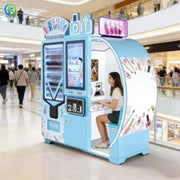 Customized Beauty Kiosk Nails DIY Nail Art 3D Printer Automatic Automatic Nail Art Printing Vending Machine for Mall