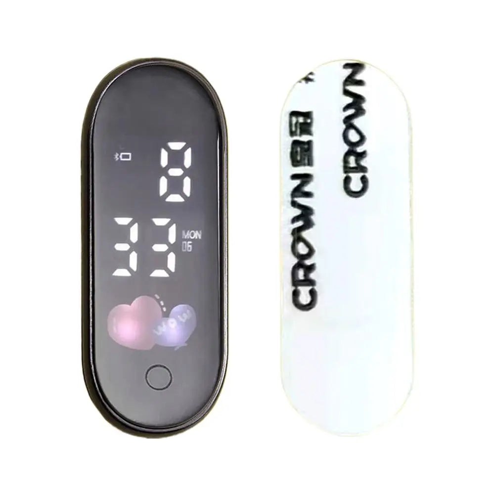 Luminous Motorcycle Car Clock Auto Internal Stick-On Mini Sport Waterproof Watch Mechanics Led Clocks Auto Ornament Accessories