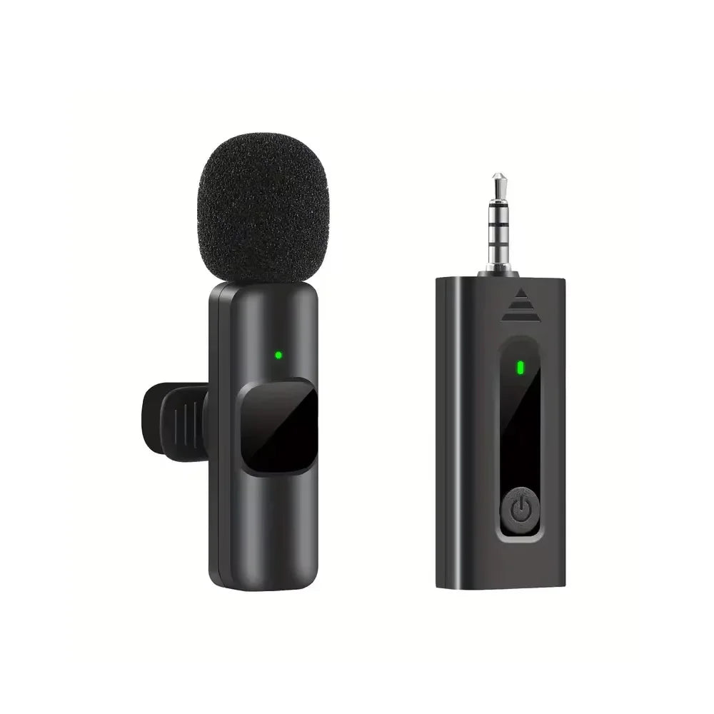 NEW Wireless Lavalier Microphone for Live Streaming/YouTube/TikTok/Facebook Live Noise Reduction Mic For iPhone/Android