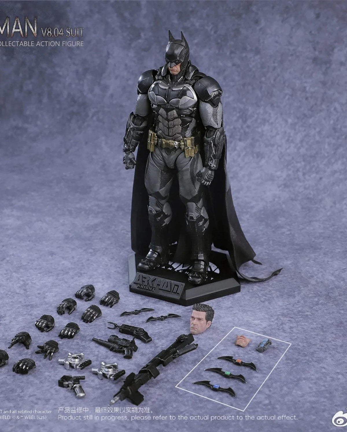100%Original LPZZ Studio 1/12 Deathstroke Batman Arkham Knight Batsuit V8 04 Batman Movie Action Collection Figures Model Toys