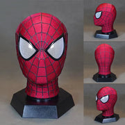 Handmade Spider-Man 2 Movie Accuracy Garfield Version Cosplay Mask Peter Parker Handicraft Collectible Item For Gift
