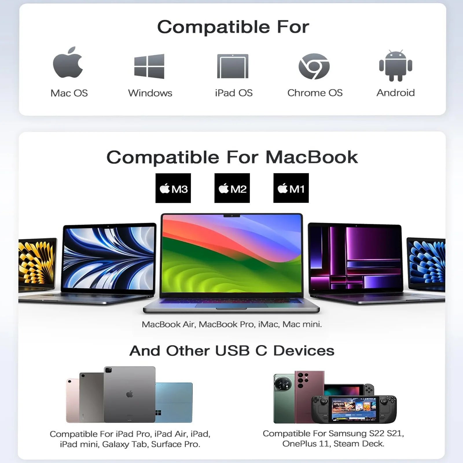 USB C Hub  (Type C)