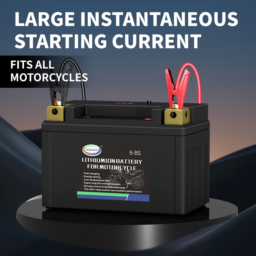 Power up any ride with this versatile motorcycle battery—designed to fit all bike models for hassle-free replacements!