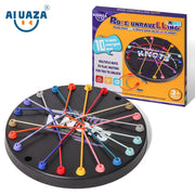 AIUAZA children's chain board game, unlock board games, party rope breaking challenge board games, parent-child interactive game