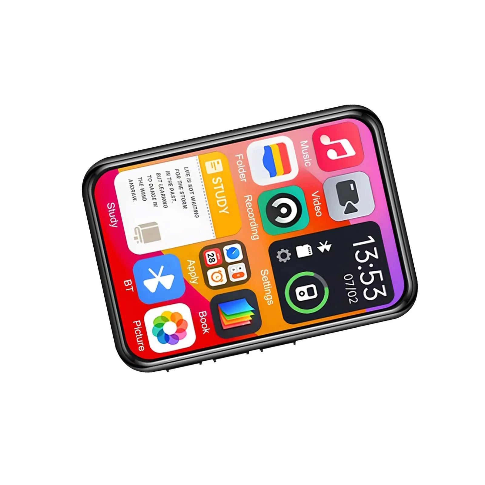 Bluetooth MP3 Player  with Radio & Built-in Speaker (32g)