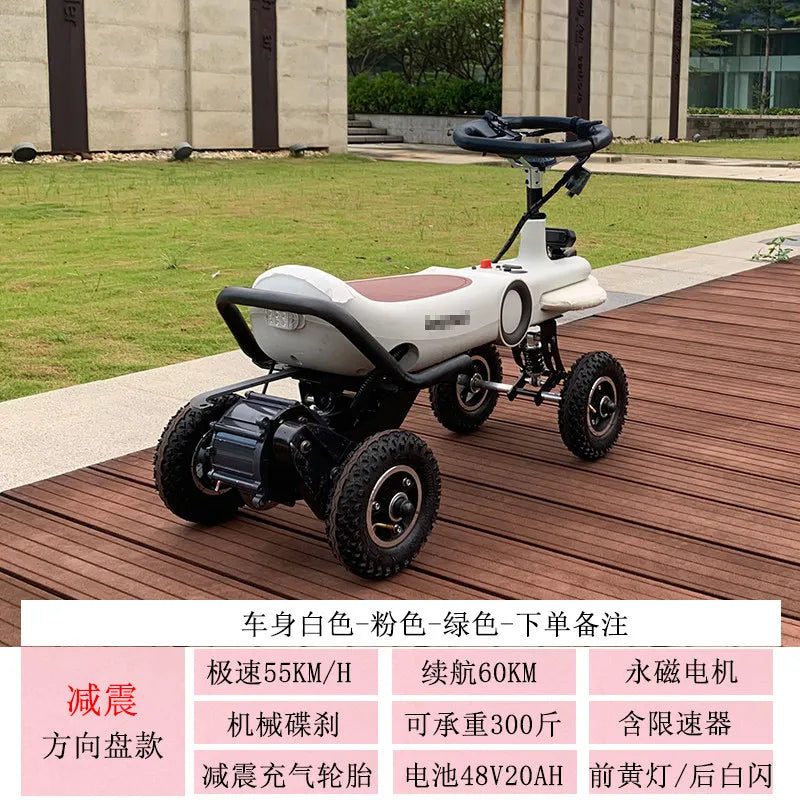 Adult Electric Hoverboard Self-Balancing Scooter Long Range Fast Speed Drift Commuter