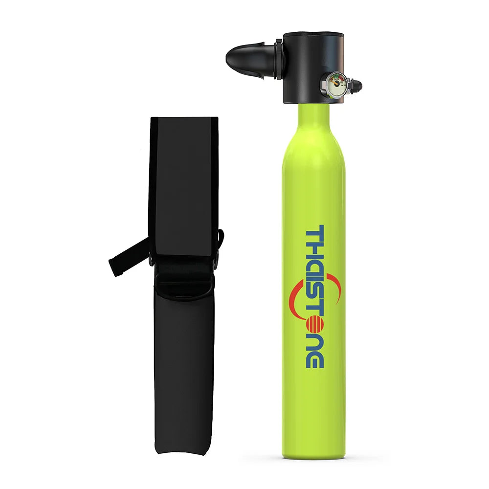 THAIITONEE-Mini Scuba Diving Tank, Underwater Swimming Swimmer, Cylinder Equipment, Dive Bottle, Oxygen, 0.5L, 5-10 Minutes
