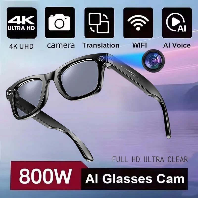 AI Glasses  Color-Changing Smart Translation Glasses  (Waterproof)