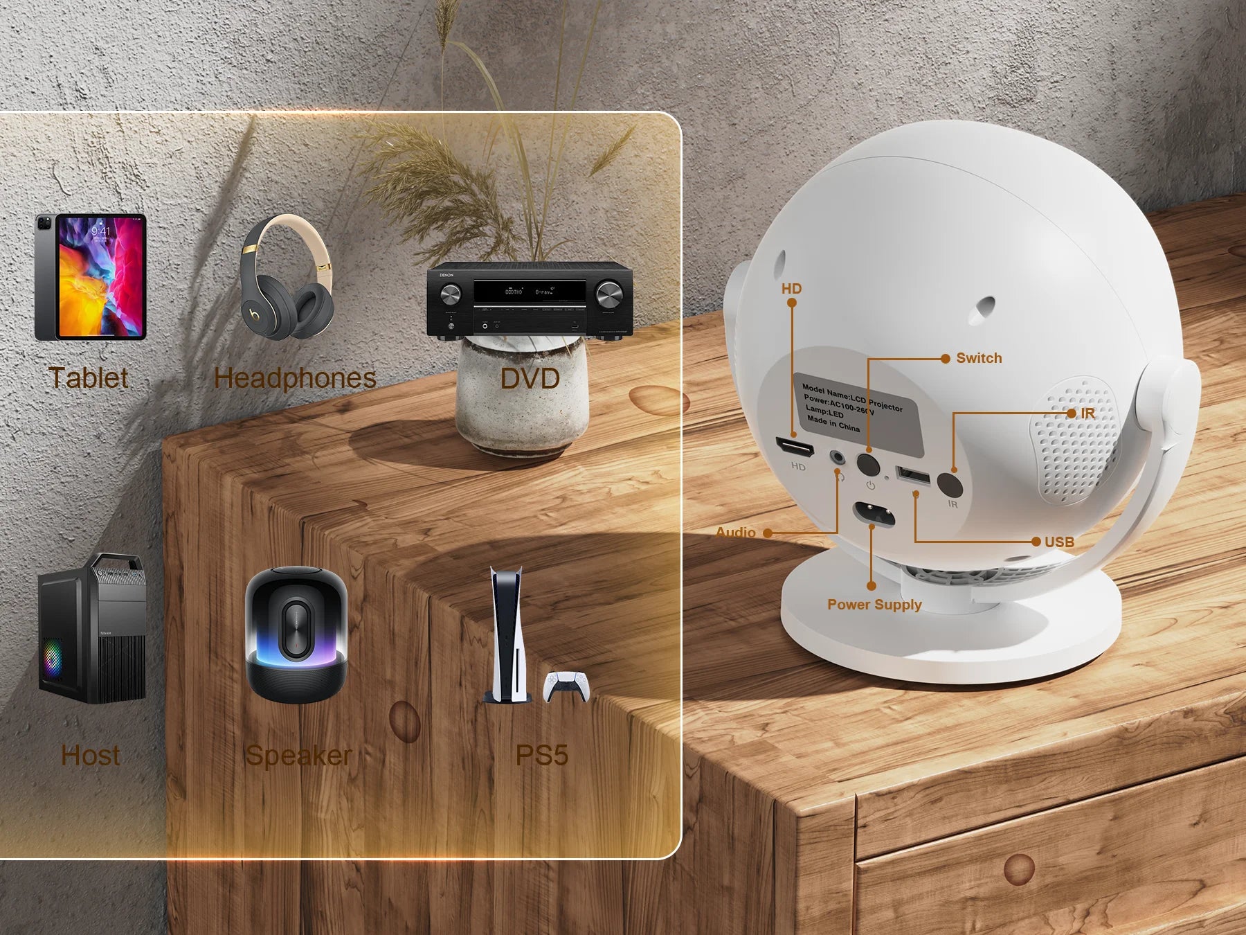 Home Theater 4K Projector