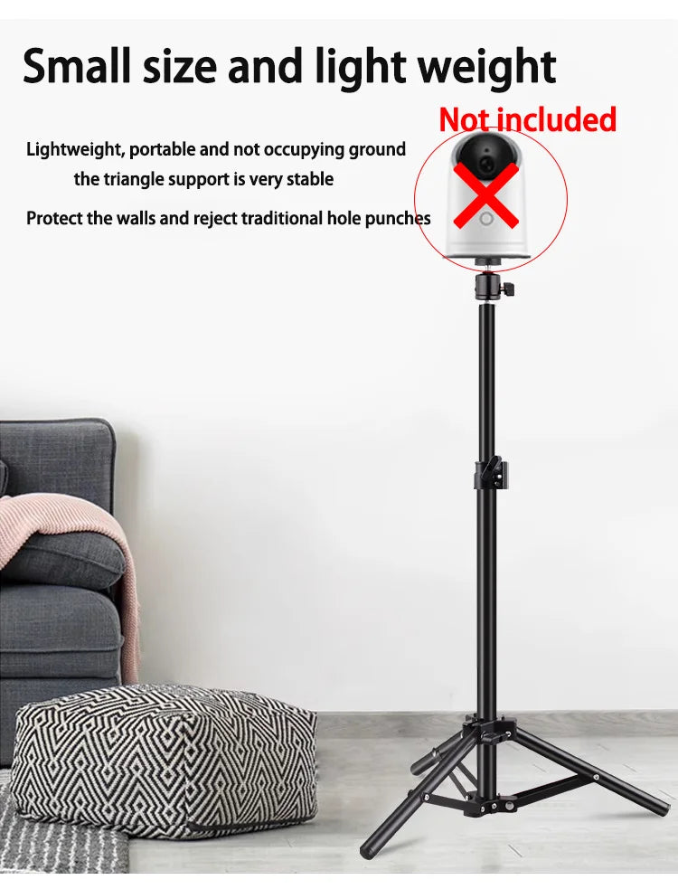 Projector stand live tripod portable photo video selfie flat-standing folding mobile phone stand triangular wholesale