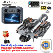 8K HD Dual Camera GPS Obstacle Avoidance 2026 E88 Plus Mini Foldable Drones Brushless Motor RC Quadcopter Toys Gifts For Xiaomi