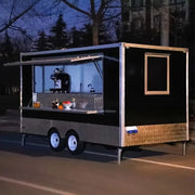 Customized Modern Shawarma Large New Crepes Food Truck Car Bakery Fruit Shape For Sale Europe Mobile Food Trailer