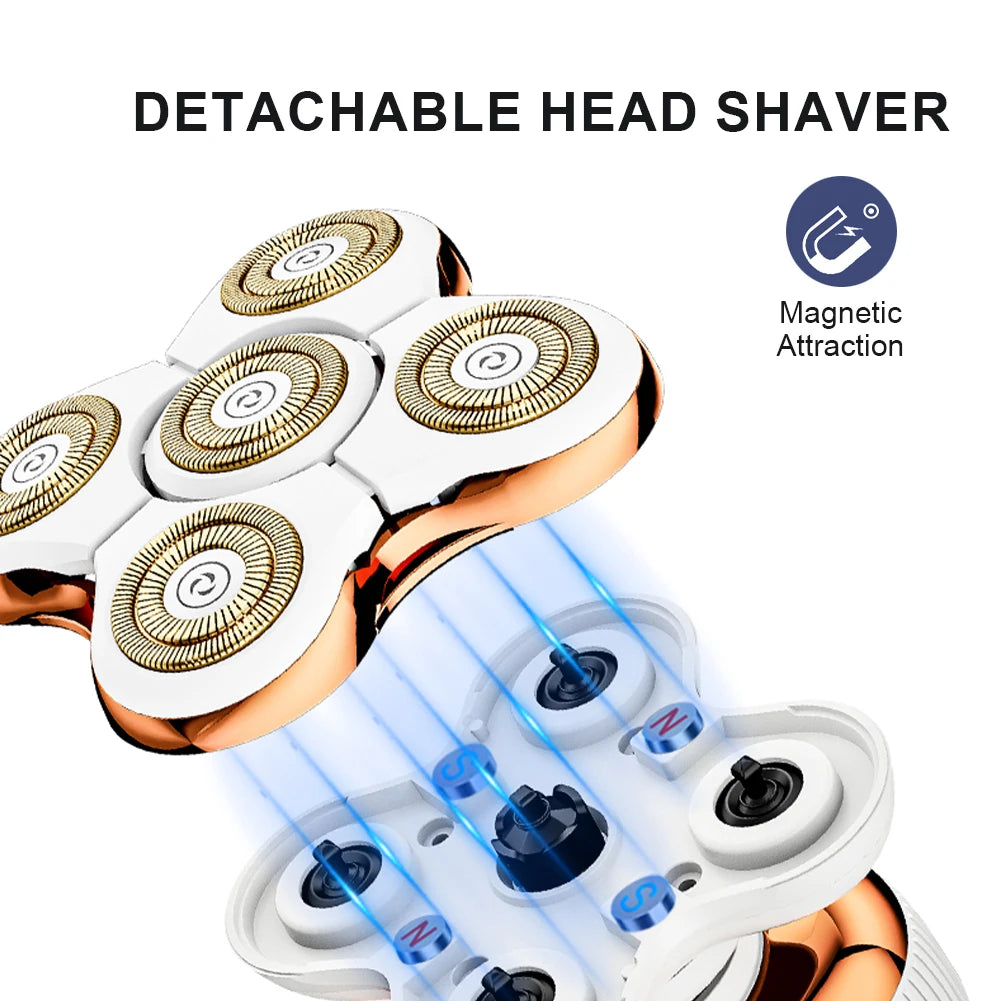 Women's Gold Electric Hair Removal Device