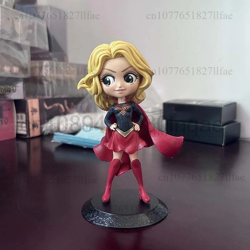 Qposket Harley Quinn Joker Cat Women Wonder Women Action Figure Toys Gift Doll Cake Decoration Birhtday Present For Children