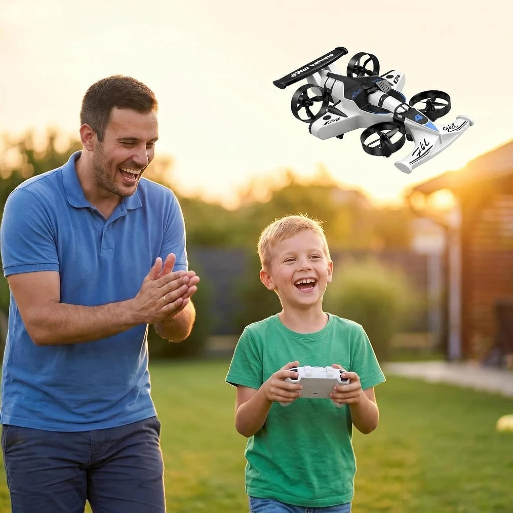 1SET  Remote Control Car and RC Plane Stunt Drone RC Drift Car Anti Collision Drift Drones Flying Drone for Kids Remote Control