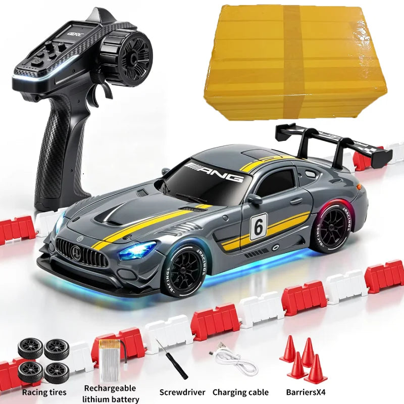 4DRC 2.4G Full Scale Mini H6 Drift Remote Control Car with APP 4WD Racing 1:43 Children Toy Car Model
