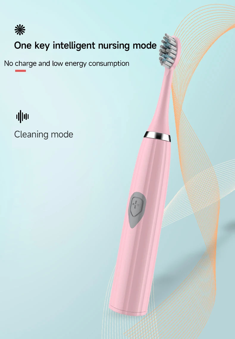 Maintain a bright smile with this electric toothbrush for adults—offering effective cleaning, easy handling, and advanced brushing technology!
