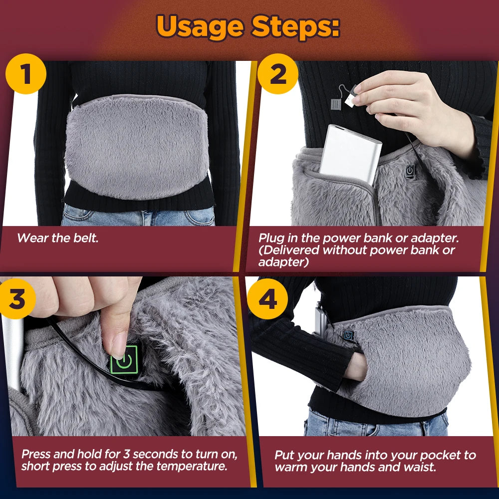 Electric Heating Pad Multifunctional Physiotherapy Heating Blanket Cushion 10 Levels Temperature Timing Body Back Warmer Winter